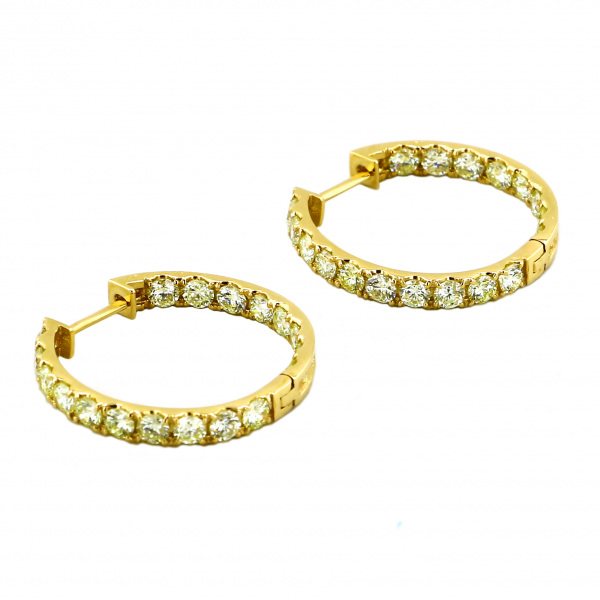 yukizakiselect ProperOther ユキザキセレクトジュエリー OTHER イエローゴールド ダイヤモンド ピアス htr-0058