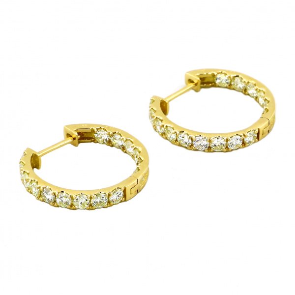 Yukizaki Select ProperOther Yukizaki Select Jewelry OTHER Yellow Gold diamond Earrings htr-0057