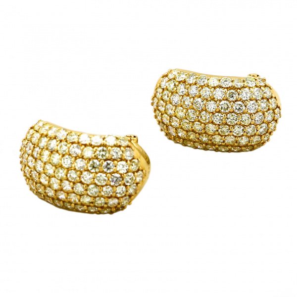 yukizakiselect ProperOther ユキザキセレクトジュエリー OTHER イエローゴールド ダイヤモンド ピアス 