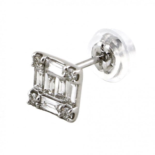 Yukizaki Select ProperOther Yukizaki Select Jewelry OTHER platinum diamond Earrings One side pa-0809