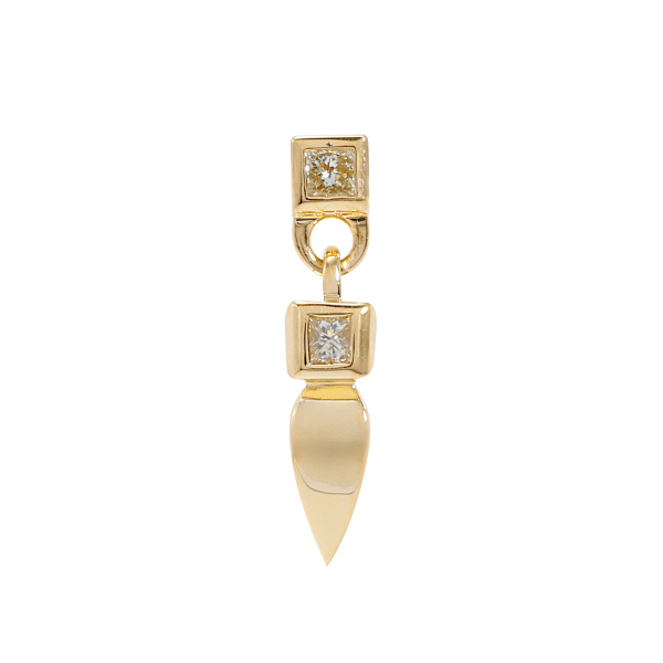 K18ホワイトゴールド トルコ石 ダイヤモンド ピアス ゆきざき ユキザキセレクトジュエリー(YUKIZAKI SELECT JEWELRY) 高級