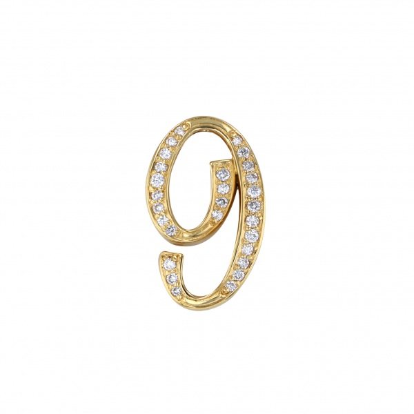nombre number Nomble number Pendant top [9] S size [Authentic] y.nombre.12.6.9.s