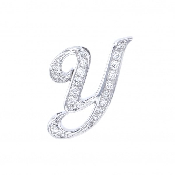 alpha initial alpha initial Pendant top [Y] S size [Authentic] y.alpha.12.9.y.m