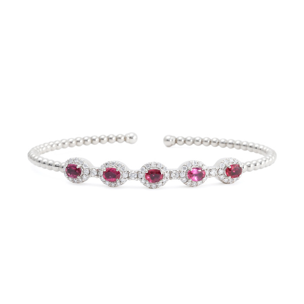 ユキザキセレクトジュエリー　18k.ダイヤバングル ユキザキセレクトジュエリー 18k.ダイヤバングル ユキザキ