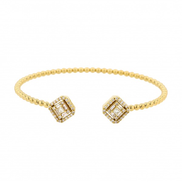 yukizakiselect ProperOther ユキザキセレクトジュエリー OTHER イエローゴールド ダイヤモンド ブレスレット pb-0236