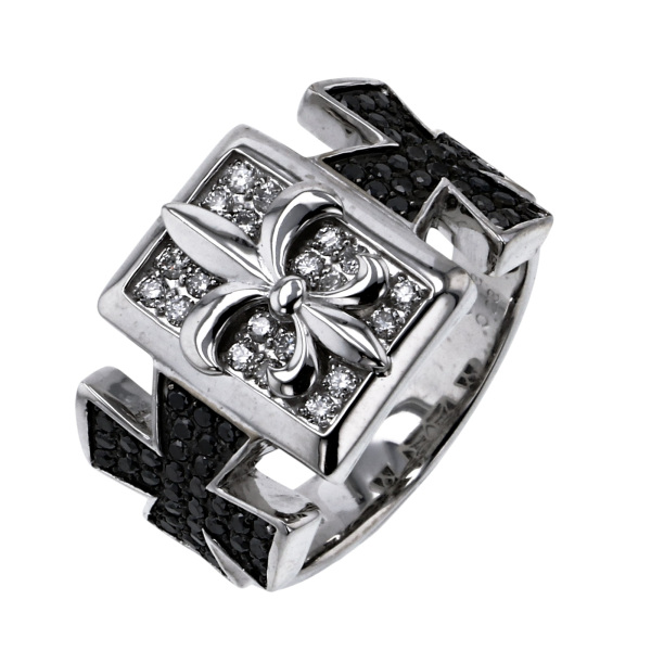 yukizakiselect 適當的其他 柚木﨑精選珠寶 其他 白金 金鑽 黑鑽石 戒指 