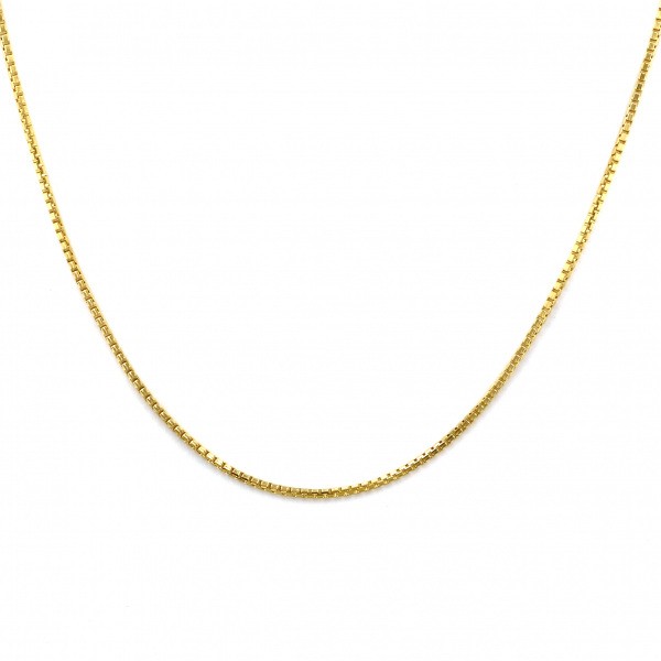 yukizakiselect 适当的其他 柚木﨑精选珠宝 其他 黄金 盒子链 项链 