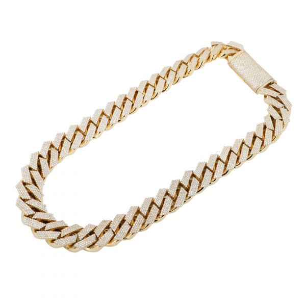 Yukizaki Select ProperOther Yukizaki Select Jewelry OTHER K14YG Miami Cuban Necklace 