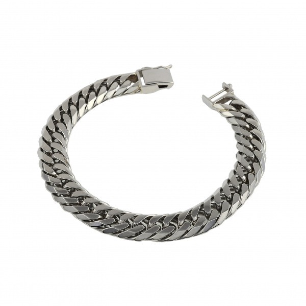 yukizakiselect kihei ユキザキセレクトジュエリー 喜平 喜平 ブレスレット ダブル6面 約21cm 約102.4g 