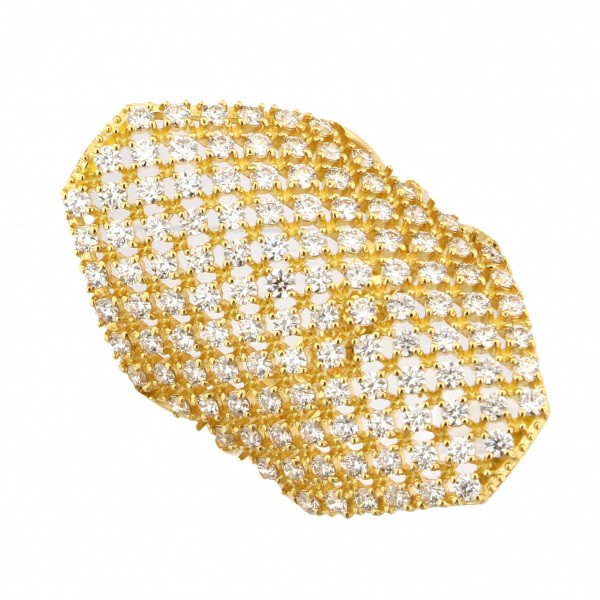 유키자키 ProperOther 유키자키 셀렉트 주얼리 OTHER 옐로우 골드 다이아몬드 링 rda-1595-8yk