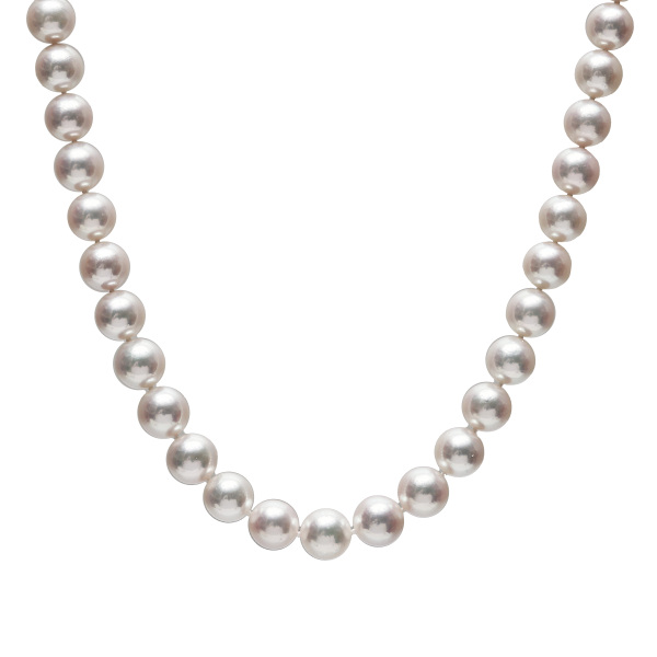 yukizakiselect pearl ユキザキセレクトジュエリー パール K14WG ハナダマパール ネックレス オーロラ天女 