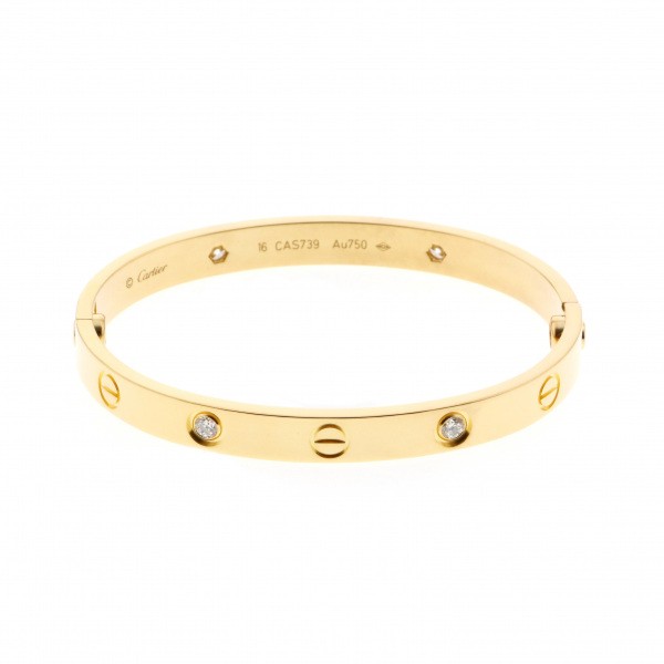 cartier love カルティエ ラブ ハーフD 