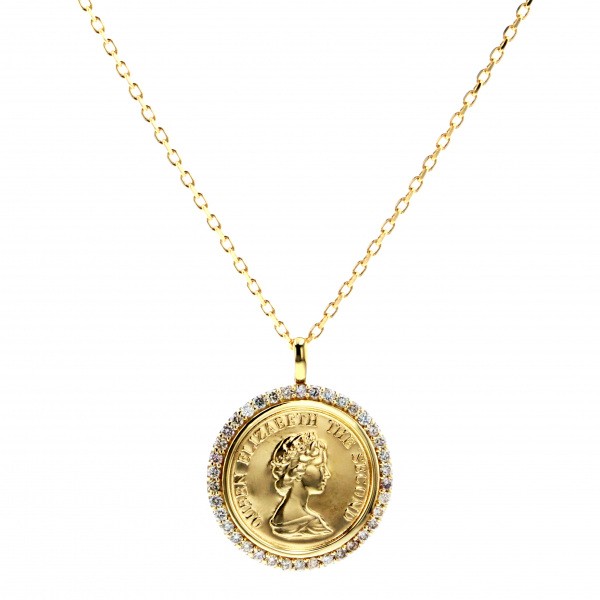 yukizakiselect coin ユキザキセレクトジュエリー コイン コインネックレス ha-0208.2.6.5