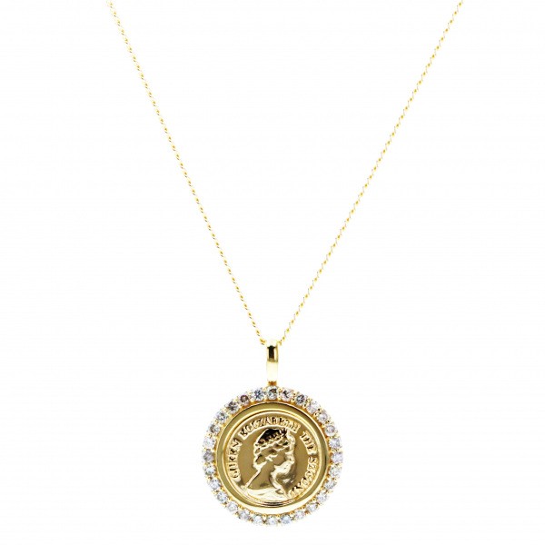 yukizakiselect coin ユキザキセレクトジュエリー コイン コインネックレス ha-0209.2.6.5