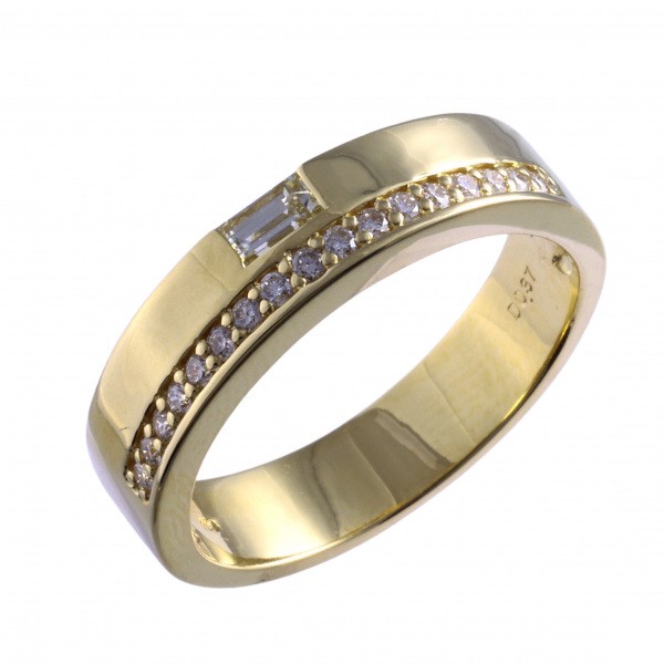 yukizakiselect ProperOther ユキザキセレクトジュエリー OTHER K18YG ダイヤ リング 