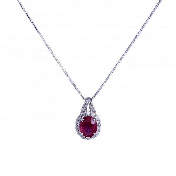 yukizakiselect ProperOther ユキザキセレクトジュエリー OTHER K18WG ルビー/ダイヤNC 