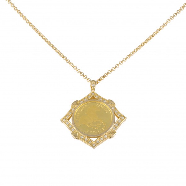 yukizakiselect coin ユキザキセレクトジュエリー コイン K18YG/K24YG ダイヤ 