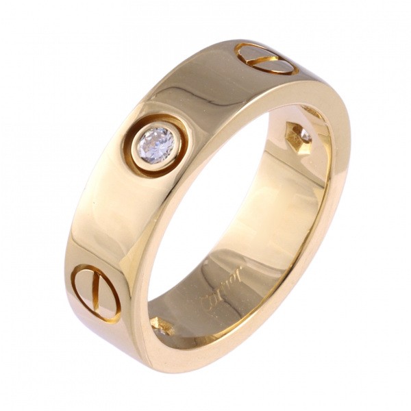 cartier 사랑 까르띠에 러브 하프 다이아몬드 