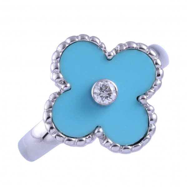 vancleefarpels vintagealhambra ヴァンクリーフ&アーペル ヴィンテージアルハンブラ ターコイズ 