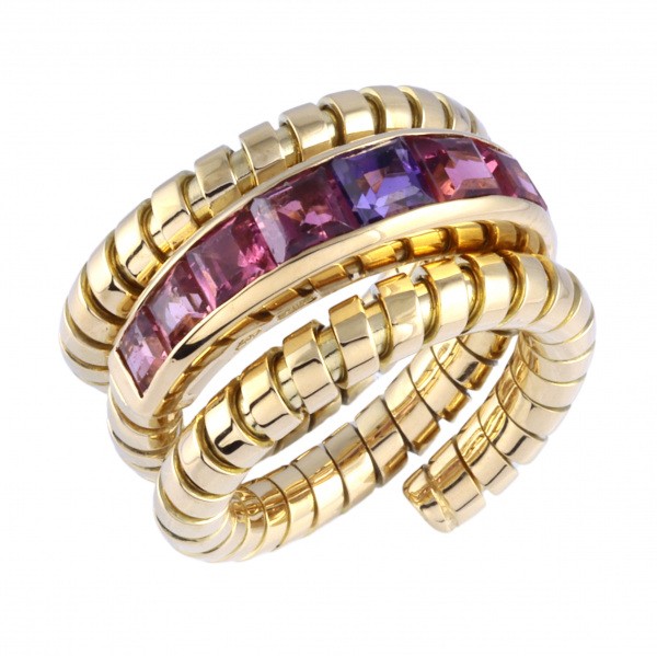 bvlgari tobogas BVLGARI Tubogas Pink tourmaline 