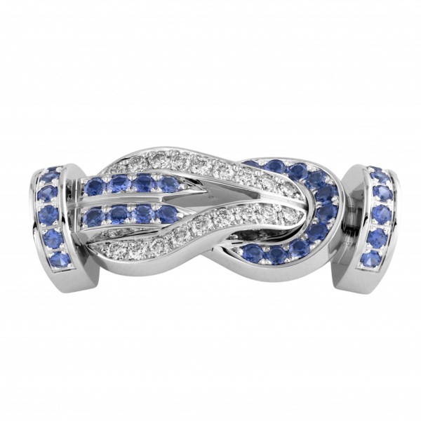 fred chance-infinie フレッド シャンスアンフィニ LM ラージ サファイア･ダイヤ バックル 銀座限定36本 