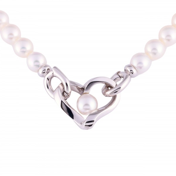 mikimoto other ミキモト Mチャーム 45cm小豆ネックチェーン付属 