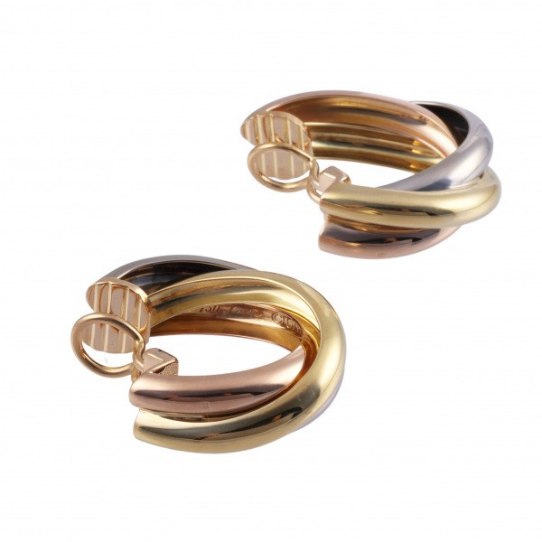 Cartier カルティエクラシックトリカラーイヤリング 極美品 Cartier カルティエ ラブイヤリング ダイヤモンド パヴェダイヤ