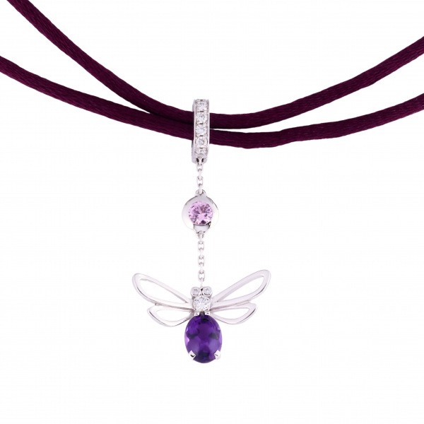 ショーメ アトラップ・モワ Au750 ネックレス ショーメ CHAUMET アトラップモワ スパイダー ウェブビー