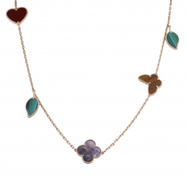 vancleefarpels lucky alhambra ヴァンクリーフ&アーペル ラッキーアルハンブラ 12モチーフ vcard80100