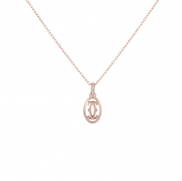 cartier c-de Cartier C Do Logo necklace Double C b7219200