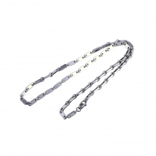 カルティエ フィガロ K18WG ホワイトゴールド チェーン 中古