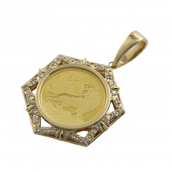 yukizakiselect coin ユキザキセレクトジュエリー コイン 虎2022 1/10OZ 