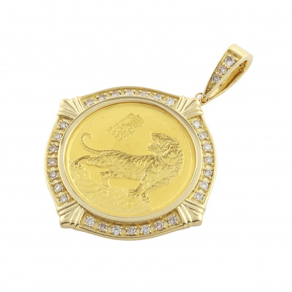yukizakiselect coin ユキザキセレクトジュエリー コイン 虎2022 1/4OZ 