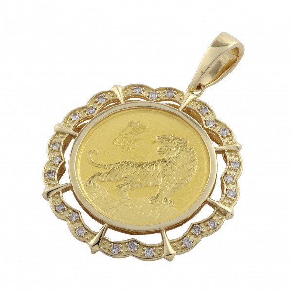 yukizakiselect coin ユキザキセレクトジュエリー コイン 虎2022 1/4OZ 