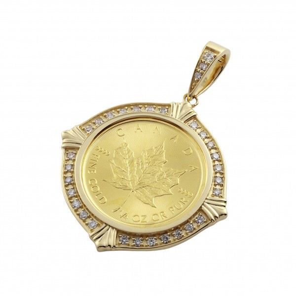 yukizakiselect coin ユキザキセレクトジュエリー コイン メイプル 1/4OZ 