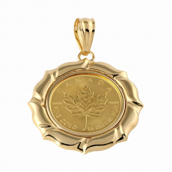 yukizakiselect coin ユキザキセレクトジュエリー コイン メイプルリーフ1/4OZ 