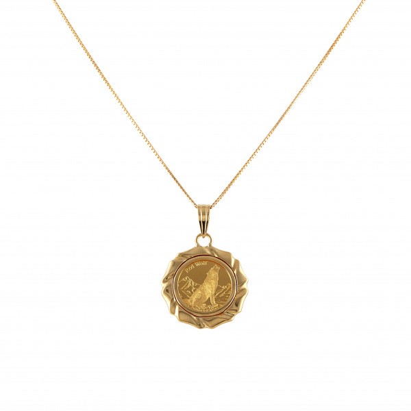 yukizakiselect coin ユキザキセレクトジュエリー コイン コイン 狼 