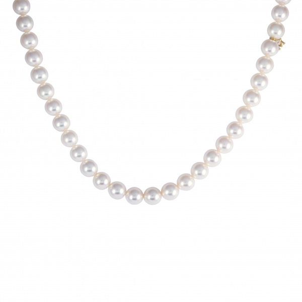 希少 美品 MIKIMOTO ネックレス 1粒パール 本真珠 雪の結晶 MIKIMOTO ミキモト 雪の結晶モチーフ アコヤパール 真珠