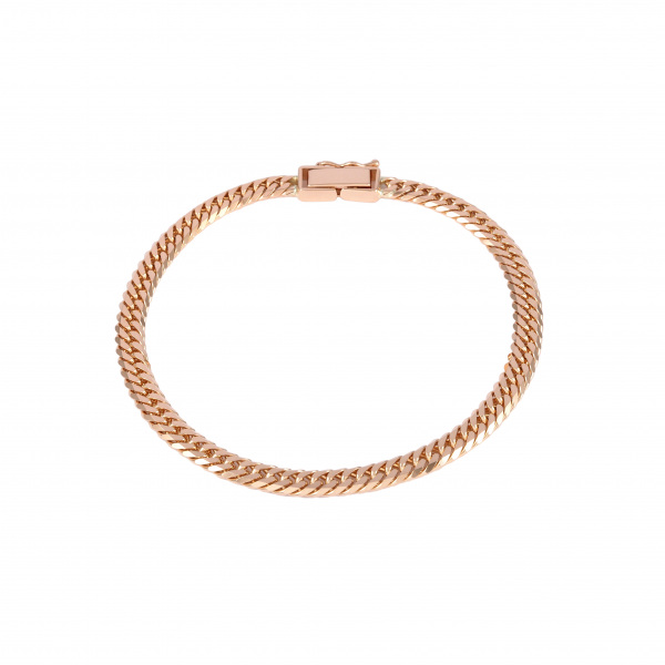 yukizakiselect kihei ユキザキセレクトジュエリー 喜平 喜平 ブレスレット ダブル6面 約18cm 約11.2g 