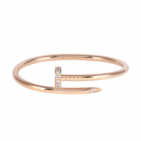 カルティエ ジュストアンクル K18ピンクゴールド ブレスレット 中古