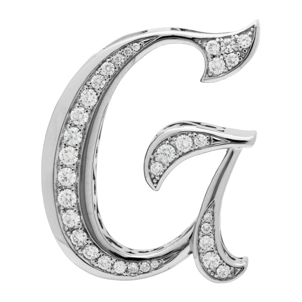 yukizaki alpha Snowy alpha Initial pendant top [G] L size [Regular] y.alpha.12.9.g.l