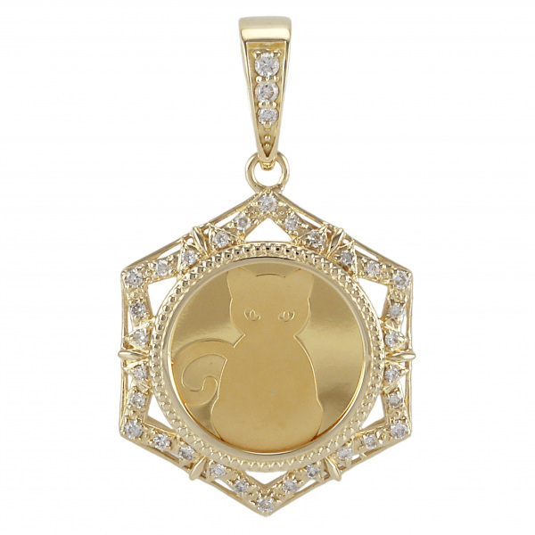 yukizakiselect coin ユキザキセレクトジュエリー コイン キャット 