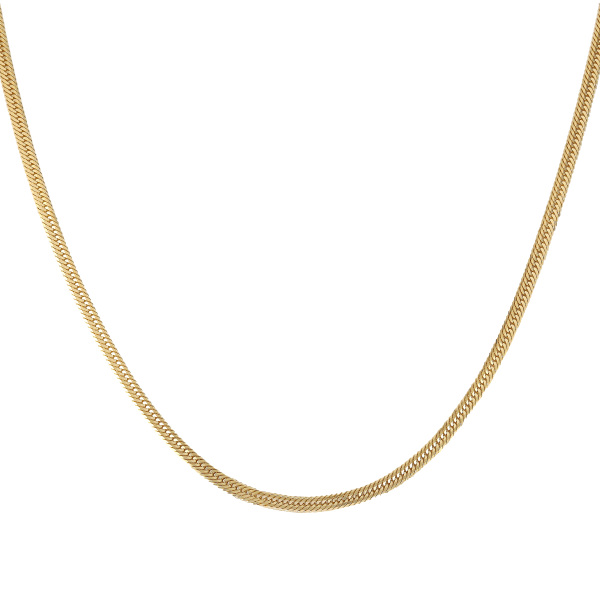 yukizakiselect 基黑 柚木﨑精選珠寶 喜平 喜平 項鍊 12個三倍 約50厘米 約14.4克 