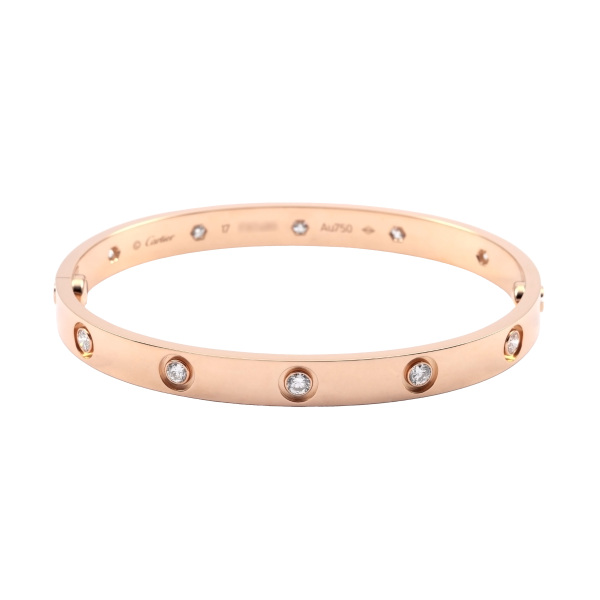 cartier love カルティエ ラブ 10Pダイヤモンド b6040600