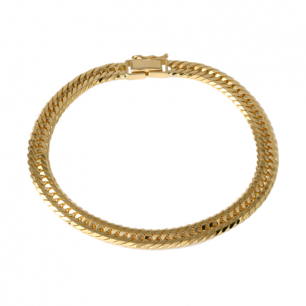 yukizakiselect 基黑 柚木﨑精选珠宝 喜平 喜平 手链 12个三倍 约20cm 约20.62克 