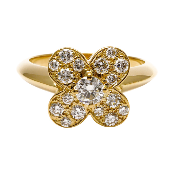 vancleefarpels trefle ヴァンクリーフ&アーペル トレフル ダイヤモンド 