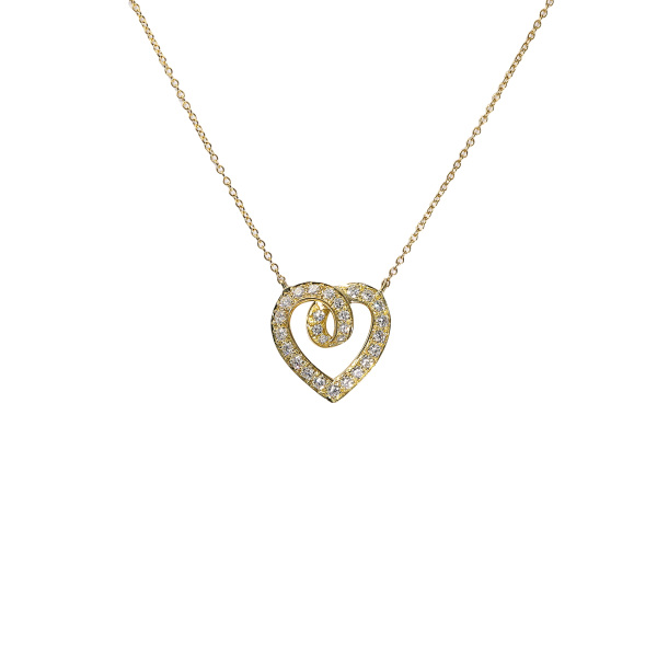 Tiffany＆CO. ネックレス 中古] ティファニー イエローダイヤモンド J239328 ネックレス