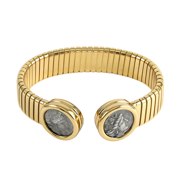 大幅値下げ✨️BVLGARI✨️極美品シルバーバングル BVLGARI ブルガリ B-zero1レジェンドバングル ブレスレット