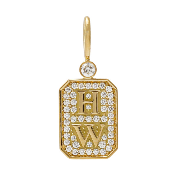 ハリーウィンストン ネームタグ HARRY WINSTON・ネームタグ