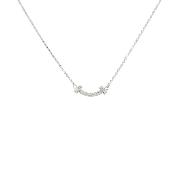 Tiffany & Co. ティファニー　スマイルミニ　ネックレス 新品] ティファニー ティファニー T スマイル ミニ 62617799